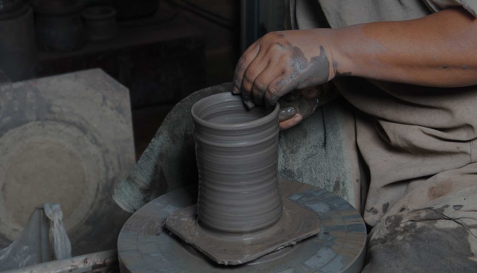 Traditional ceramic making process